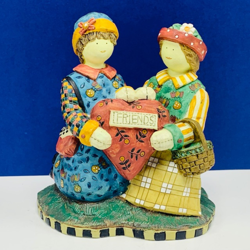 Debbie Mumm friendship doll figurine Joined Heart